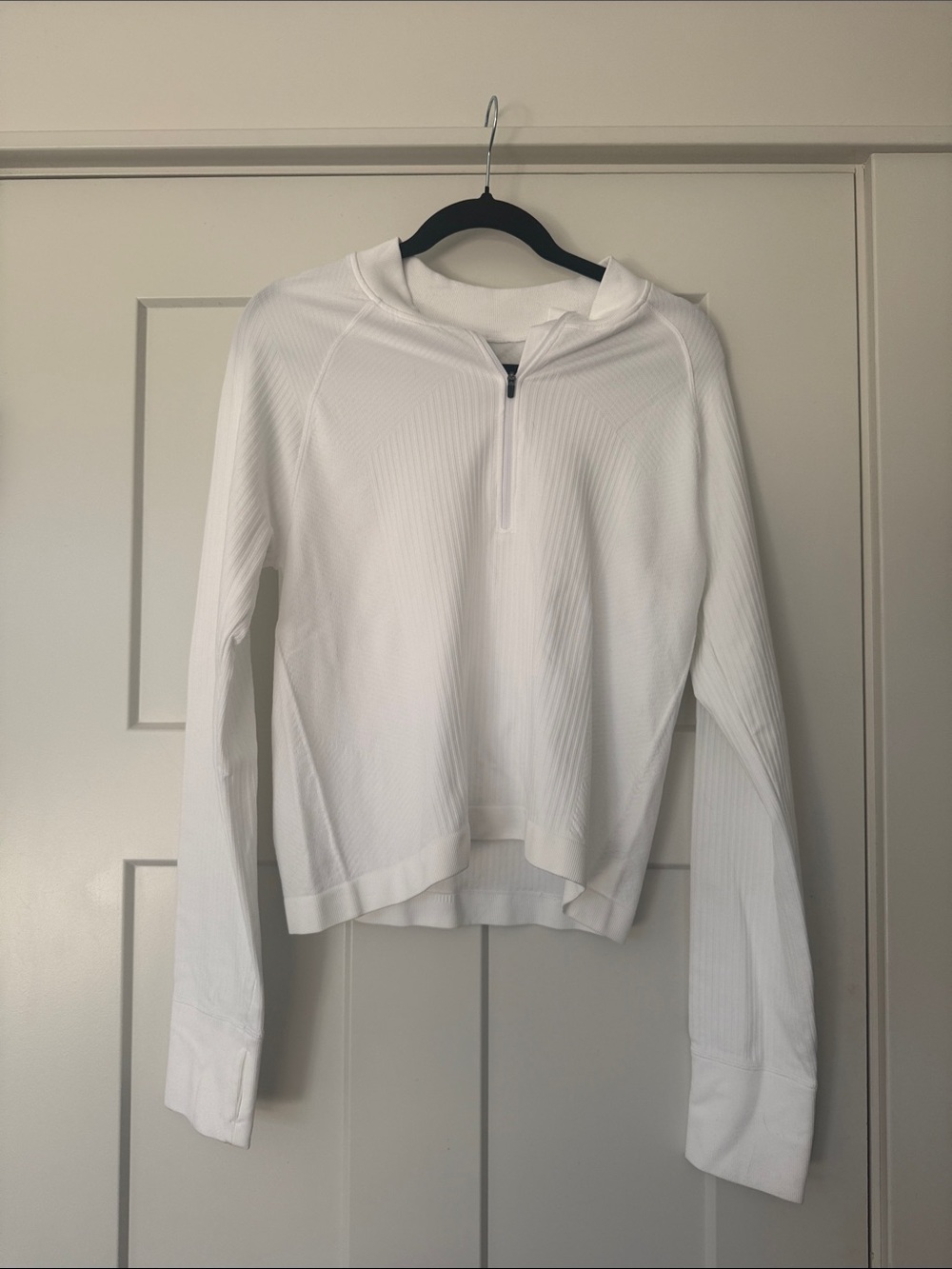 DSG White Quarter Zip Athletic Top NWT XXL